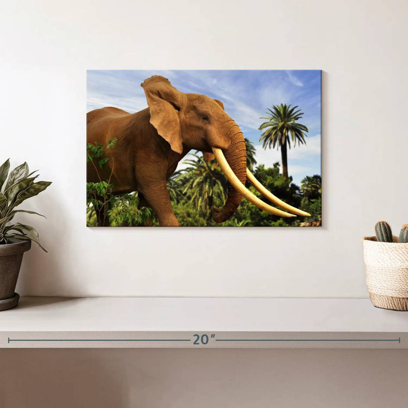 Brampt Prime Elephant, 8" H x 12" W