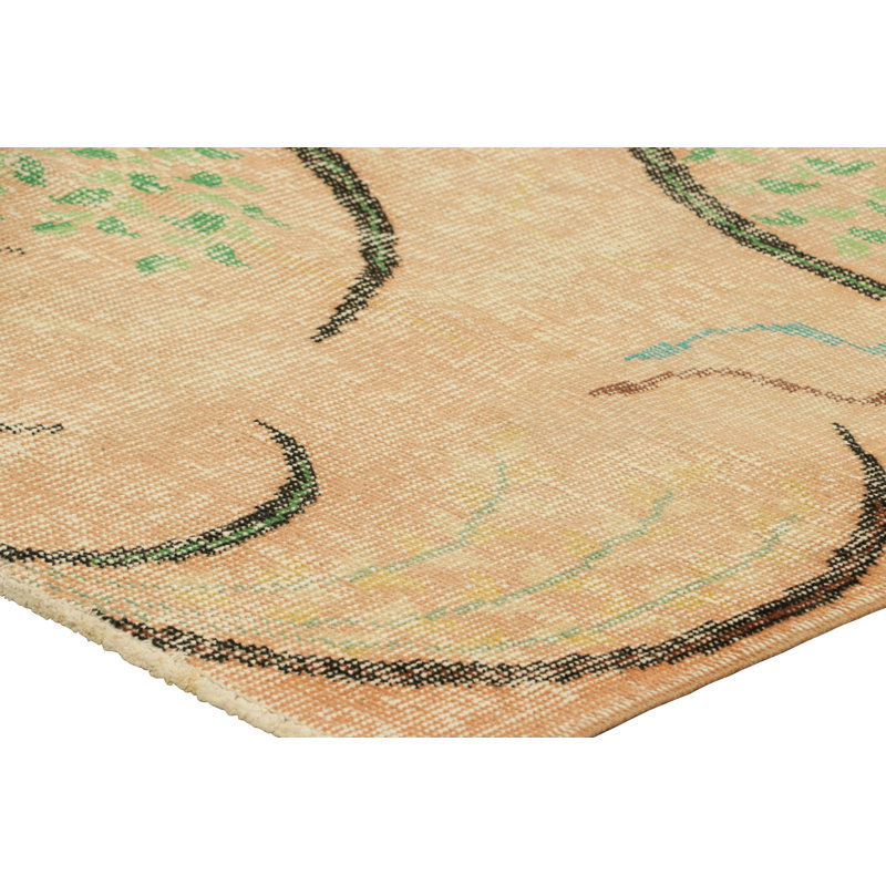 One-of-a-Kind 4'10"X7'7" Hand Knotted Area Rug