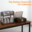 Manufactured Wood,Metal 29.7cm H Media Shelves
