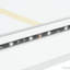Lit escamotable moderne pliant sur le côté avec motif imprimé tendance, éclairage DEL sous le lit et prise USB intégrée - conception peu encombrante-1121510084-1121510087