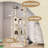70" Cat Tree Tower With Scratching Posts, Multiple Cat Caves, Top Perch, And Play Features For Indoor Cats-1283262408