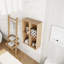 24 Inch Small Wall Mounted Storage Shelves, Suitable For Small Bathroom, Study, Storage Room