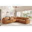 Canapé modulaire réversible inclinable en cuir de 119,5 po de large Ayshea-124244163-88773569