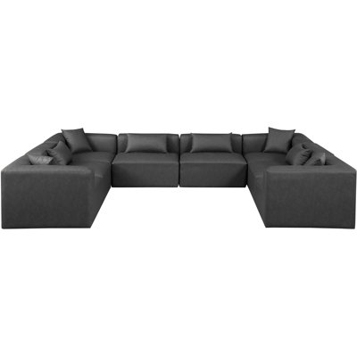 Ivion Upholstered U-Shaped Sectional Reversible