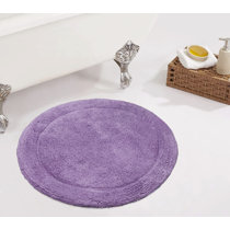 LMSM Lavender Bathroom Rugs, Purple Bath Mats for One Size, Purple