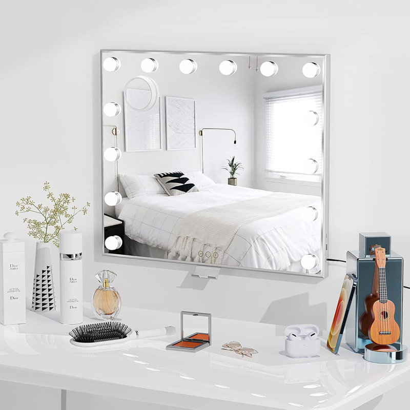Elisya Metal Rectangle Dresser Mirror
