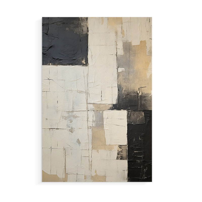 Série ABSTRACT CCDCLXVVI - Impression sur toile seulement - NON CADRE, H 36 po x l 24 po