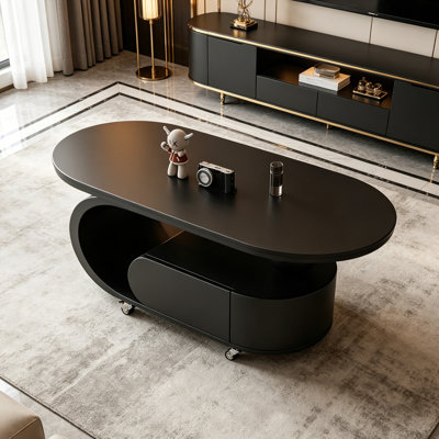 Table basse moderne de style crème