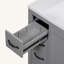 Meuble-lavabo 36 po sans lavabo, base d'armoire seulement, six tiroirs, diviseur de tiroir multifonctionnel, tablette réglable-102308855-102308856