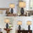 22.5" Compact Rattan Bedside Table Lamps with USB & Touch, Bulb Included-1634788564