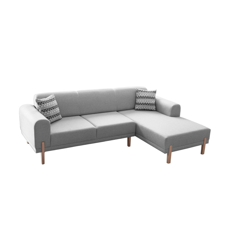 Canapé-lit d'angle, Gris