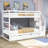Deyaan Kids Twin Over Twin Bunk Bed with Trundle-919047077