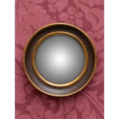 Convex Mirror Double Golden Edge