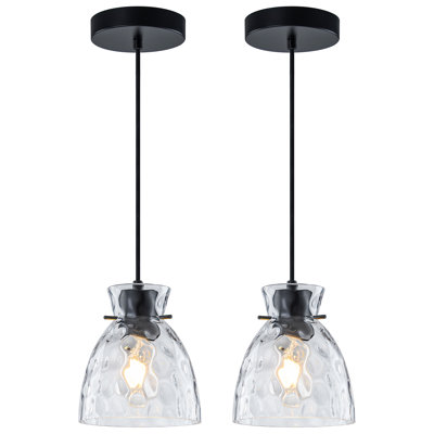 Ensemble de 2 luminaires suspendus Amaurie