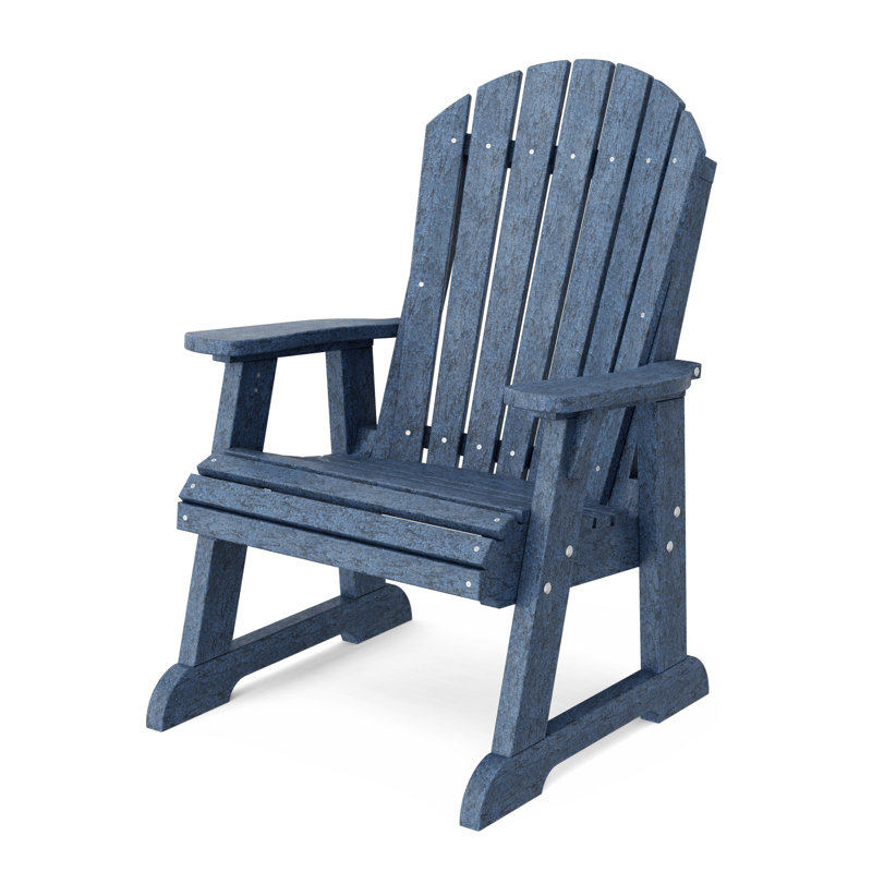 Heritage High Fan Back Chair, Patriot Blue