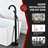 Sumerain Freestanding Bathtub Faucet, High Flow Single Handle Bathroom Floor Mount Tub Faucet With Handheld Shower-112298740