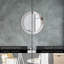 Huldar Glass Flat Wall Mirror