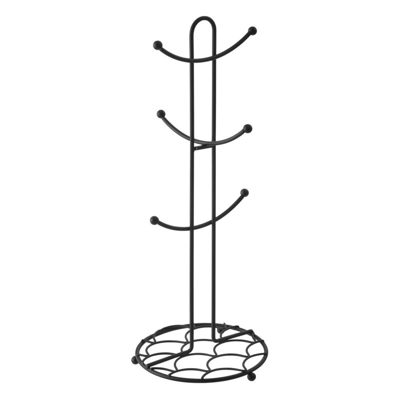 Debina Mug Tree, Black