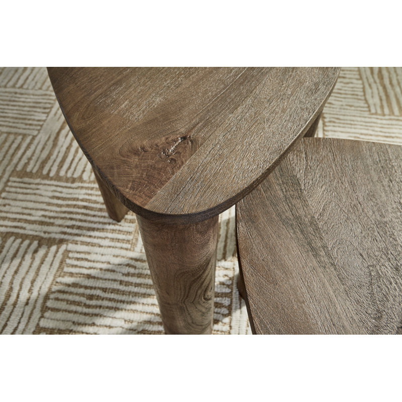 Joeanna Solid Wood Nesting Coffee Table