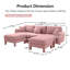 Canapé modulaire en U à 3 places Boucle Fabric-163232333-165290901
