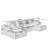 U Shape Modular Sectional Sofa-1844671507