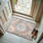 GLN Rugs Vintage Collection - Machine Washable Area Rug, Vintage Washable Rug, Non Slip Area Rug, Low Pile Living Room Rug, Bedroom Rug, Bathroom Rug - Easy Clean (Beige and Blue Rug)-66446175