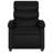 vidaXL Recliner Chair, Adjustable Backrest/ Footrest, Leather-97814334