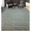 Hand Knotted Area Rug in Glass-13806375