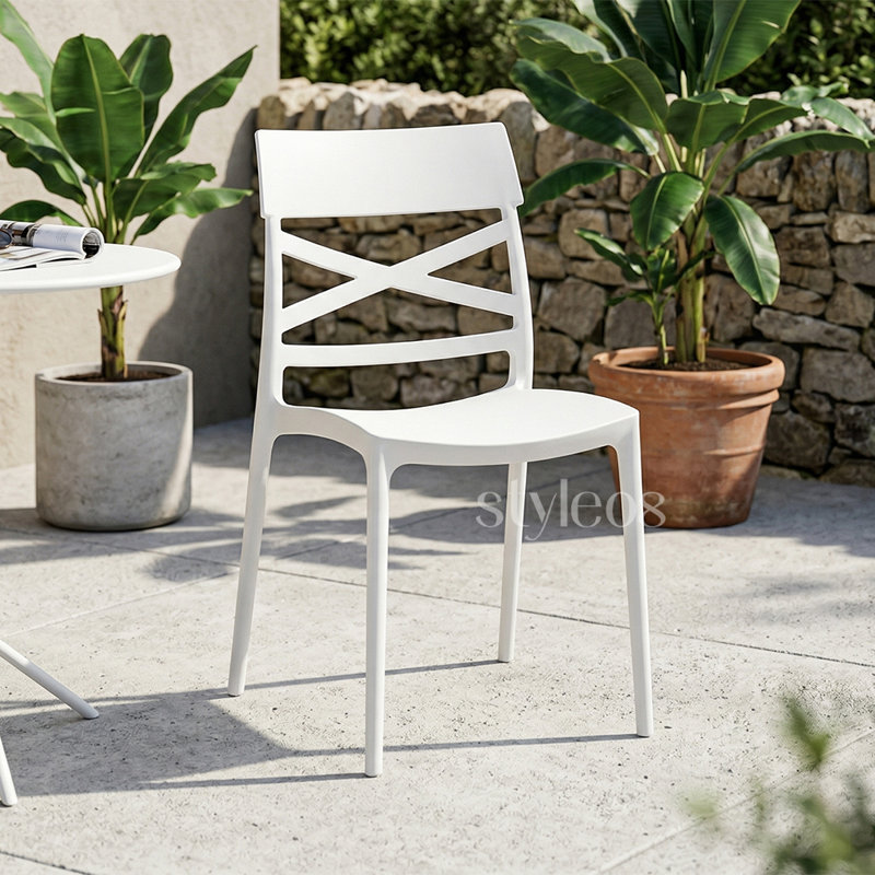Dining Chair, White