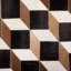 Amir Geometric Cowhide Hand Woven 140cm X 200cm Area Rug