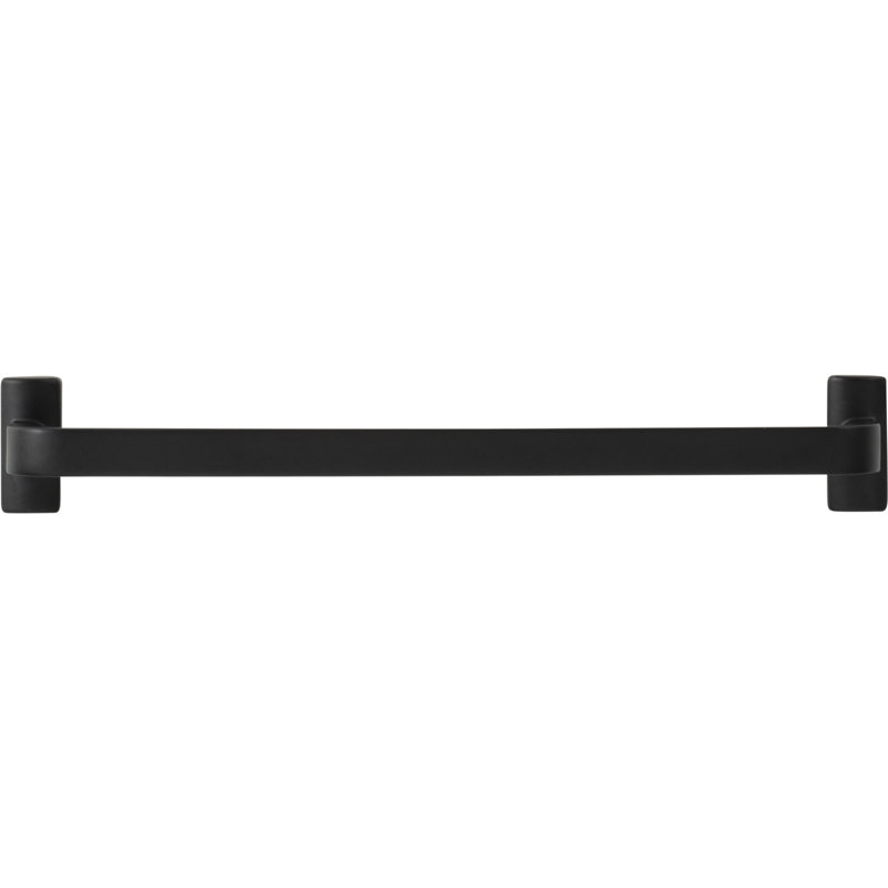 Harrison Bar Pull, Flat Black, 7 9/16" Center to Center