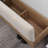 White Burlywood Upholstered Bench-33537839-33537830