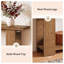 Console extra longue en bois massif, table d'entrée de ferme de 79 po avec rangement, table de canapé derrière le salon, couloir