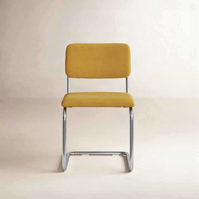 Walsh Velvet Dining Chair, Gold