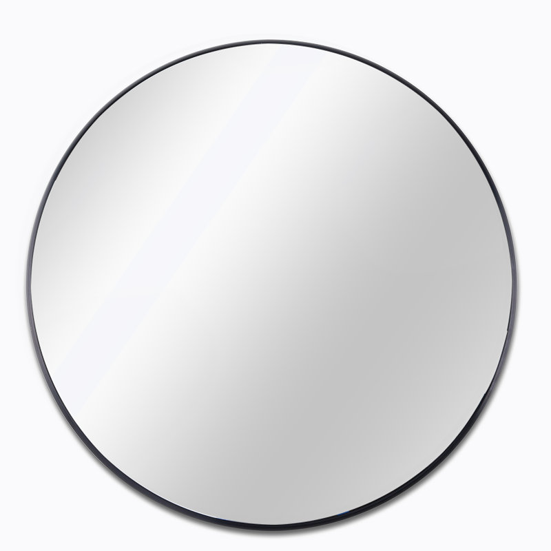 Metal Round Mirror, 32" x 32"