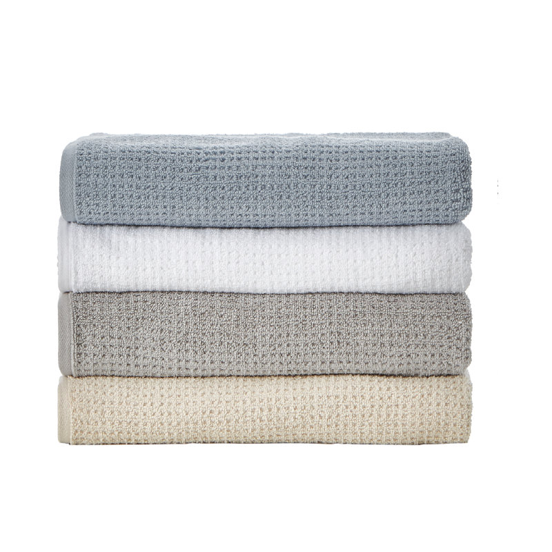 Ensemble de serviettes 100% coton 8 pièces Bath Oceane, Beige