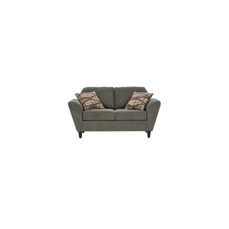 Causeuse Hughes Furniture 23500, forêt Permier, Mélange de polyester Permier Forest