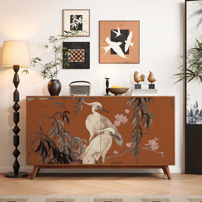 French-style retro minimalist sideboard