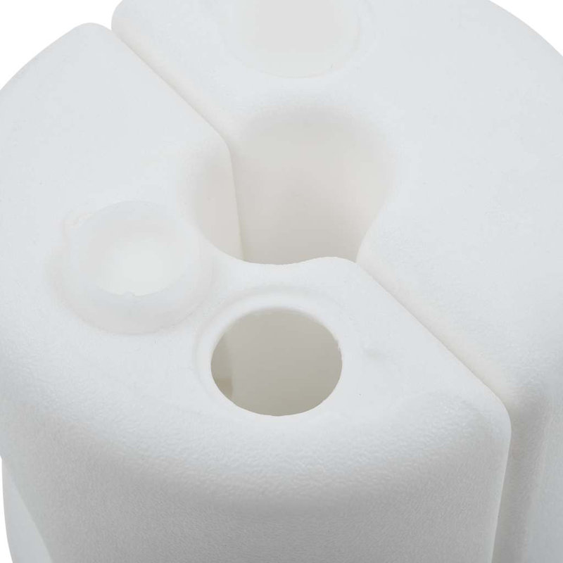 Breazeale Symple Stuff Plastic Weight for Canopy, White