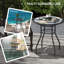 Table d'appoint 23,6 po