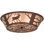 Rustic Lodge 4 - Light Flush Mount