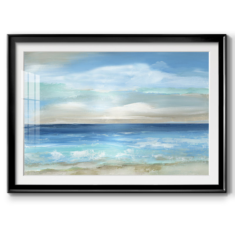 Caribbean Play, reproduction encadrée sur papier, Noir, H 19 po x l 27 po x P 1,5 po