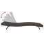 vidaXL Sun Lounger Reclining Poly Rattan Garden Terrace Recliner Outdoor Seat-490290540