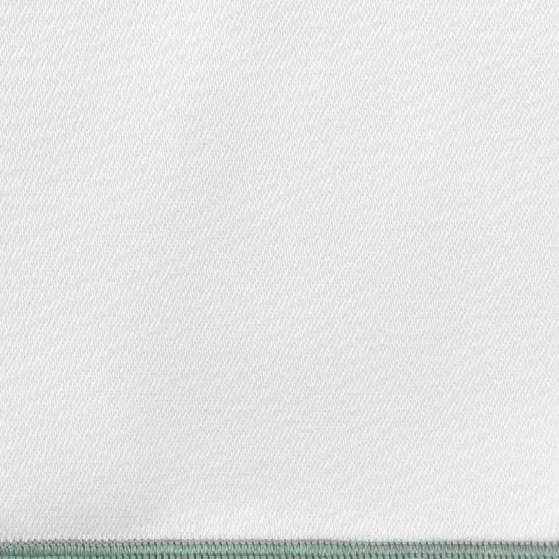 Arlo Oblong Tablecloth, 144" x 72", White/Tarragon