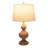 Brigands USB Table Lamp Set - Rustic Lamps with USB Charging Ports and LED Bulbs Included