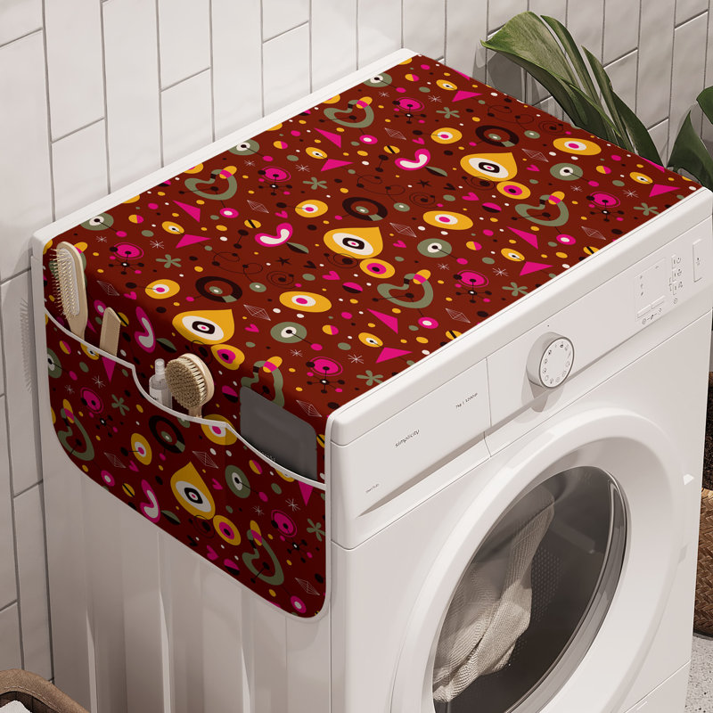 Ensemble de 2 bacs à linge East Urban Home Retro 47 po x 18,5 po