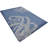 Glasscock Hand Tufted Wool Eco-Friendly Area Rugs - Rectangle, Blue Beige Color, Contemporary Modern Design, High Pile Thick Handmade Anti Skid Area Rugs for Living Room, Bed Room-112373325