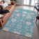 Premium Machine Washable Gurubaksh AMF1154 Global Rug