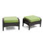 Repose-pieds d'extérieur avec housses de coussin Sunbrella Kechia-1712562959