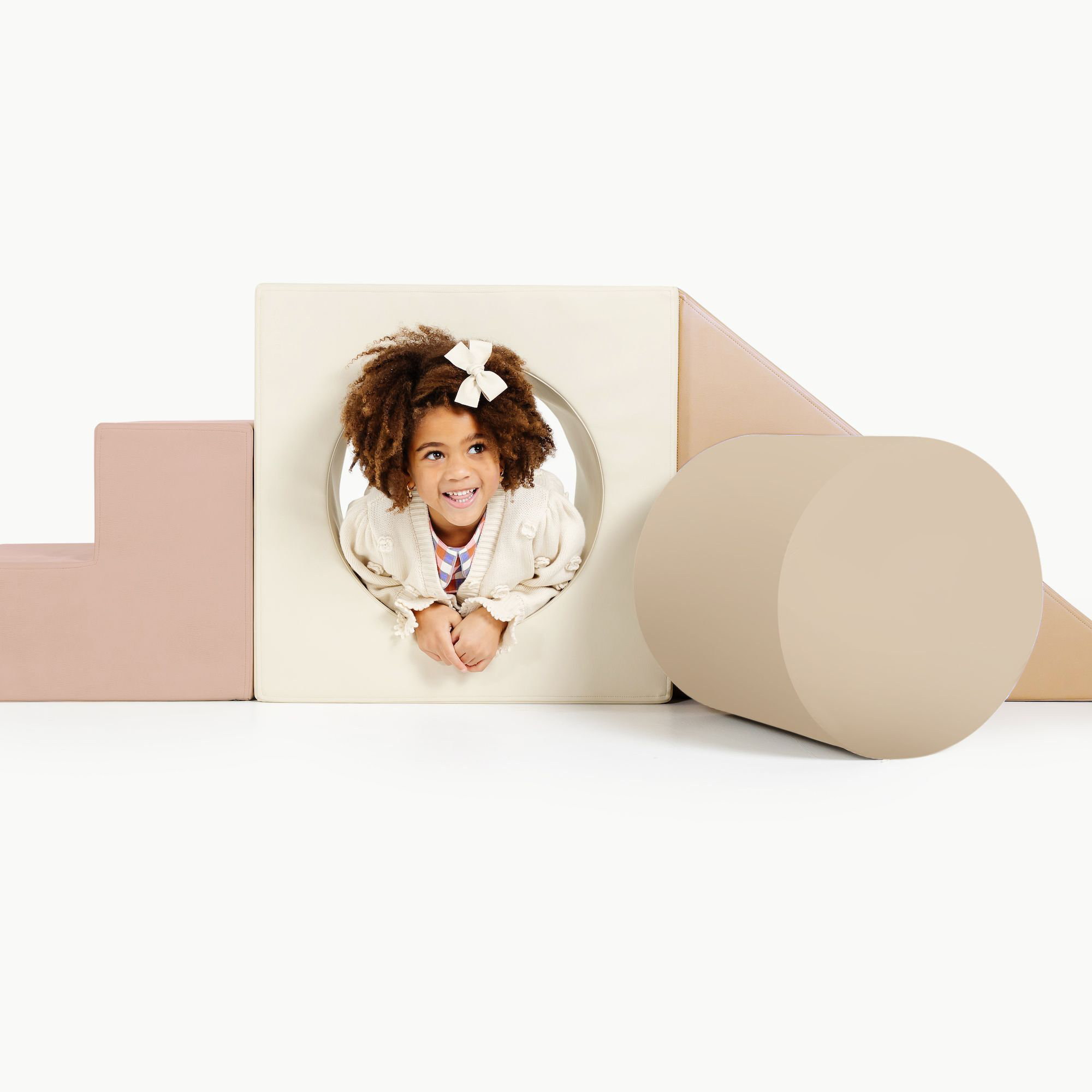 Gathre Block Playset, Ivory/Untanned/Millet/Tulle